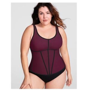 Honeylove Boldness Tank Wireless Sculpting Boning Compression Size 1X NWT